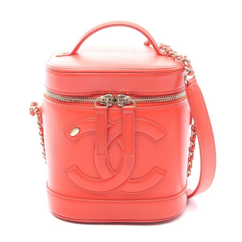 Chanel Lambskin Coco Mark 2WAY Handbag